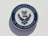 US Air Force Diamond Sharp Award Challenge Coin
