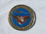SDS International Supporting the Warfighters Challenge Coin