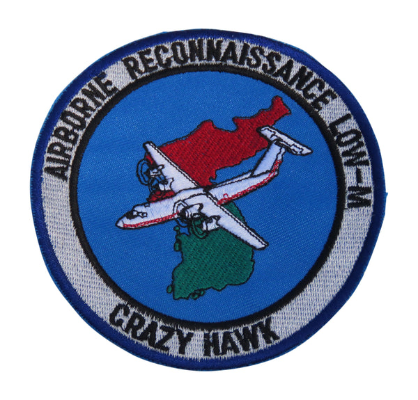 US Aircraft Airborne Reconnaissance Low-M Crazy Hawk Patch