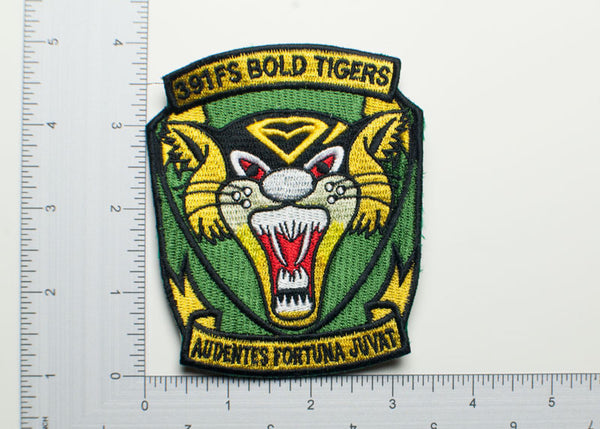 U.S. Air Force 391st Bold Tigers Fighter Squadron Patch