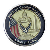 US Air Force National Capital Region Chief's Group Challenge Coin