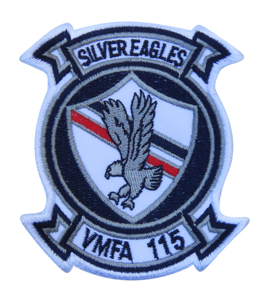 Marine Fighter Squadron 115 Silver Eagles Patch
