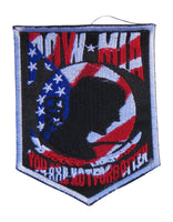 US Army POW MIA You are not forgotten Patch