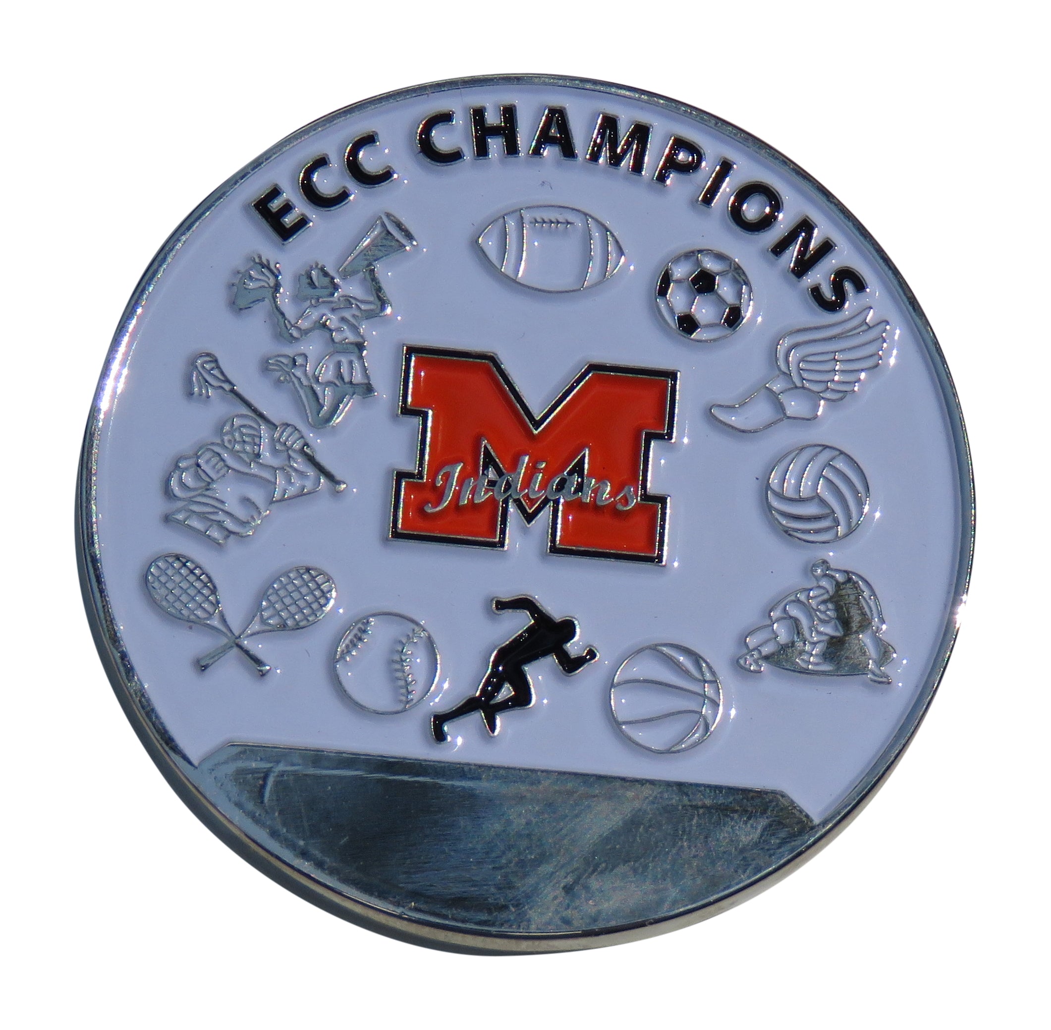 Montville High School Home of the Indians, ECC Champions Challenge Coin