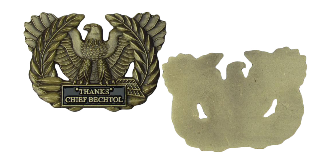 US Army USA Thanks Chief Bechtol Challenge Coin