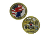 US Military GCC-CACC We go Together Challenge Coin