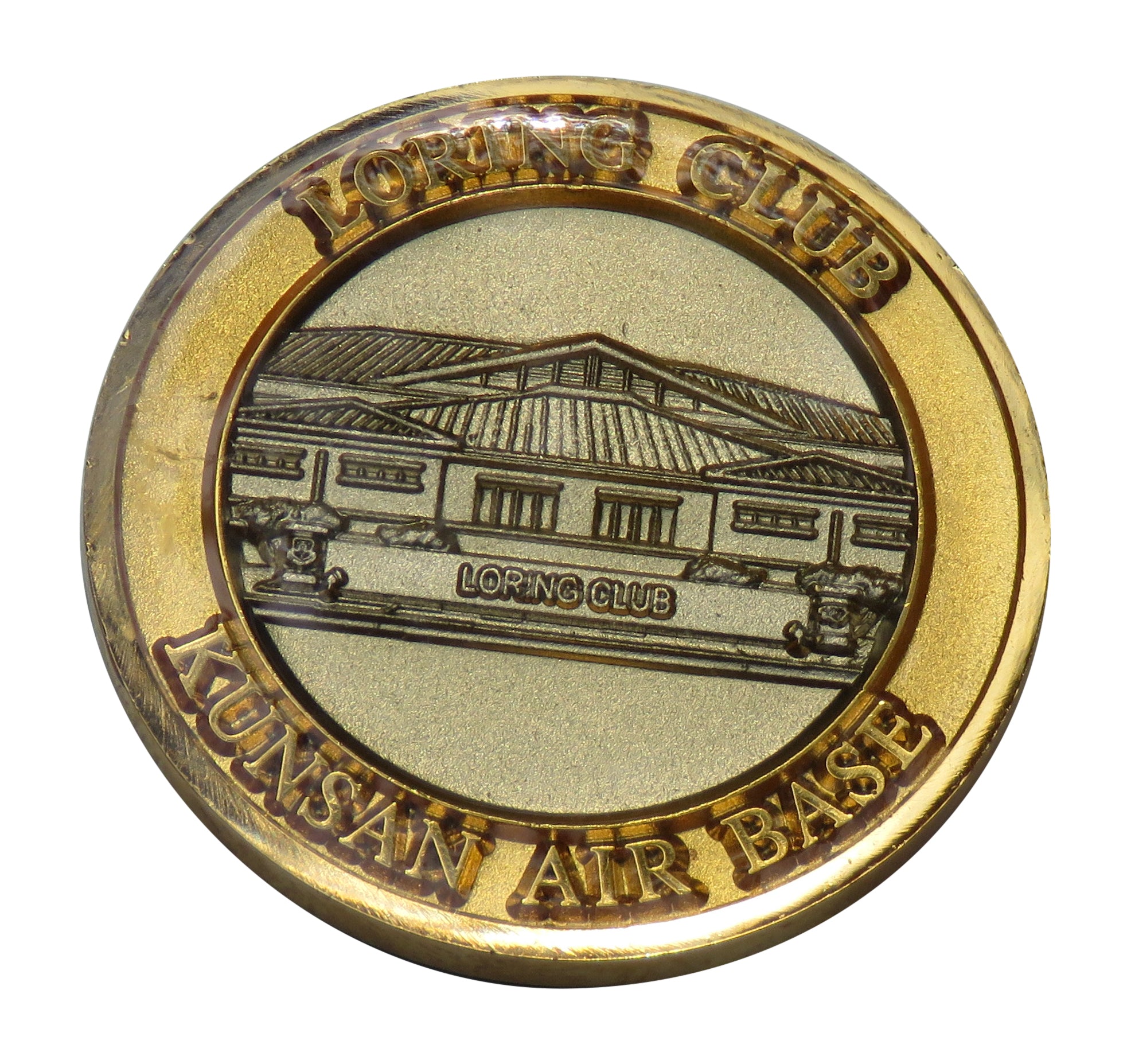 US Air Force 8th Force Support Squadron Challenge Coin