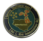 US Air Force Det 1, 83rd Communications Sq Challenge Coin