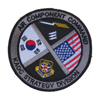 US Air Force Air Component Command KAOC Strategy Division Patch