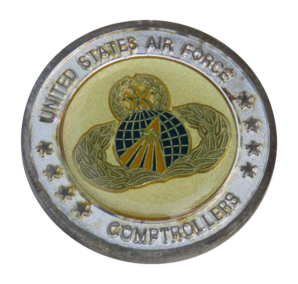 US Air Force Comptrollers, Excellence In All We Do Challenge Coin