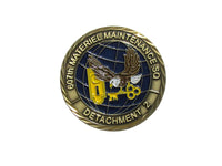 US Air Force 607th Materiel Maintenance Squadron Challenge Coin