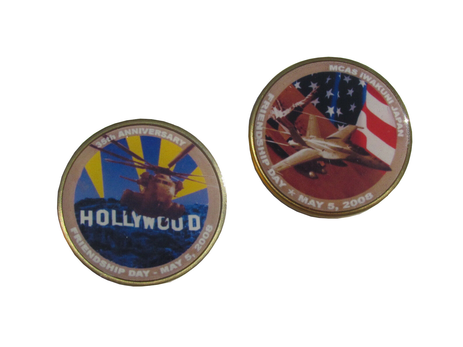 MCAS Iwakuni Japan Friendship Day 2008 Challenge Coin