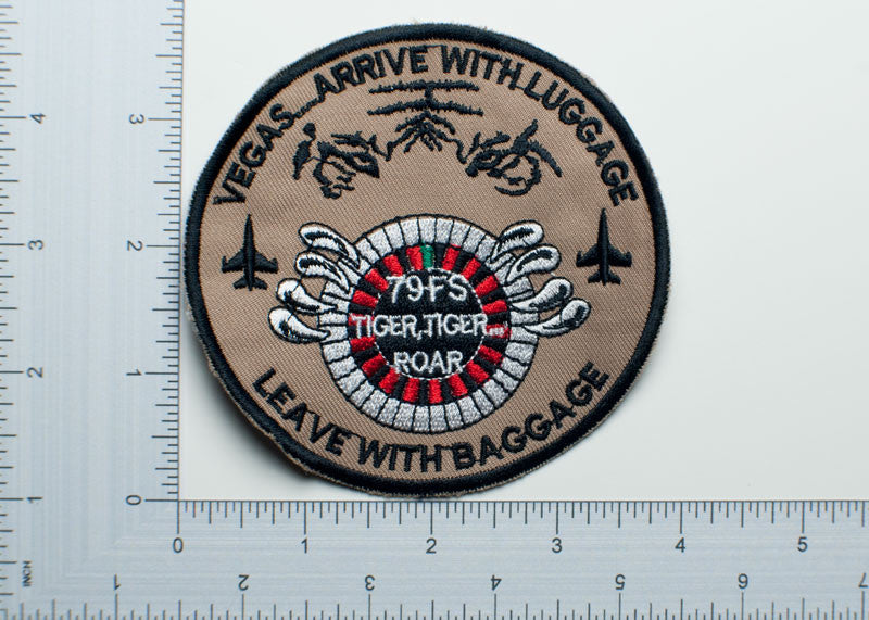 U.S. Air Force 79th Fighter Sq Las Vegas Patch