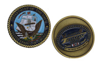 US Navy USS Harry S Truman CVN 75 Challenge Coin