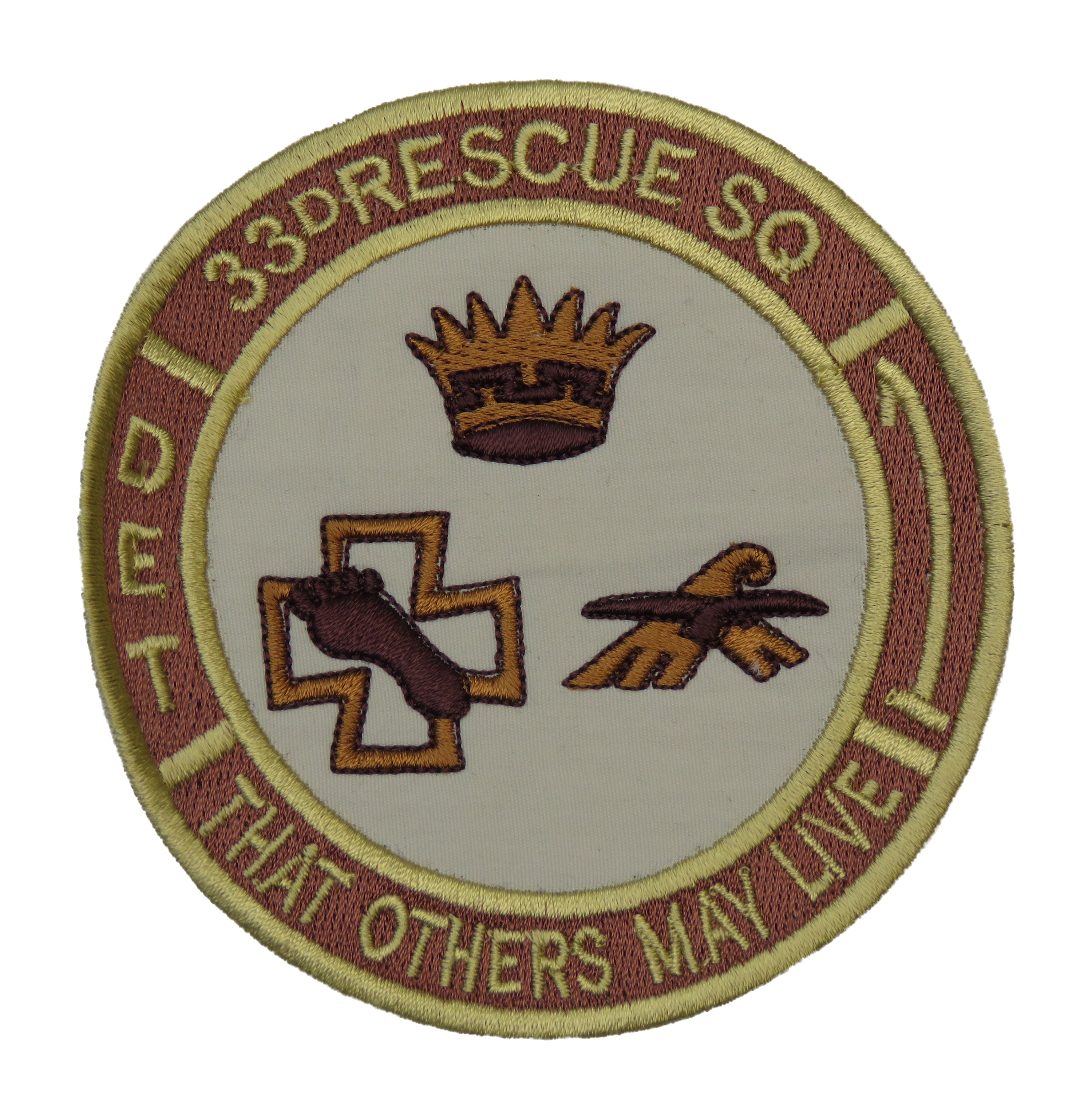 USAF 33D Rescue Squadron Detachment 1 Patch