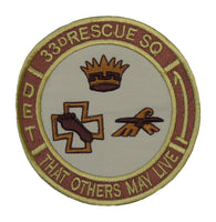USAF 33D Rescue Squadron Detachment 1 Patch