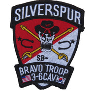 US Army Bravo Troop 3-6 Cavalry Patch