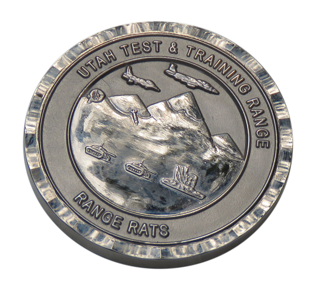 US Air Force 338th Range Squadron Challenge Coin