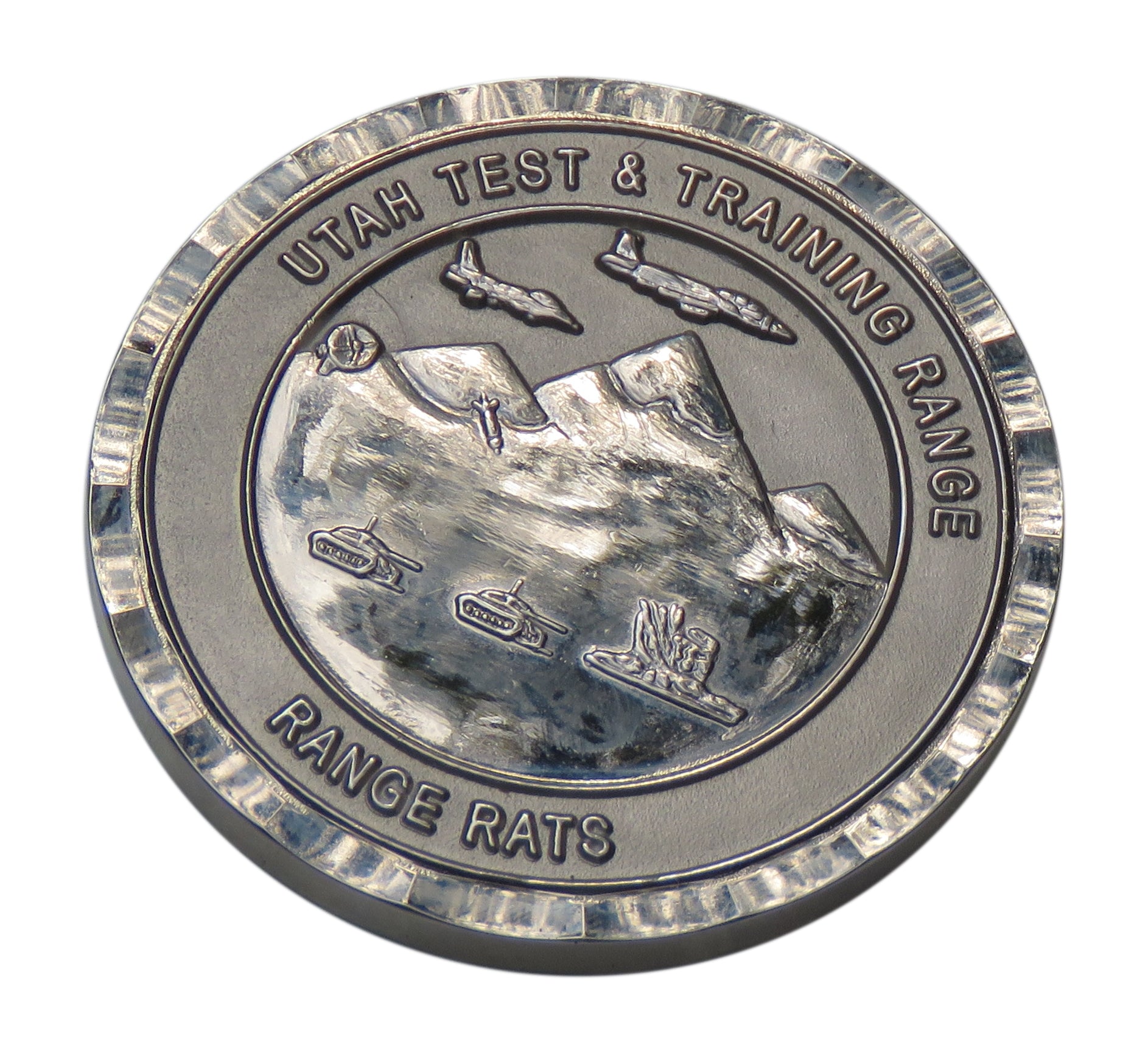 US Air Force 338th Range Squadron Challenge Coin