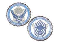 US Air Force Presented by the Chief Master Sergeant Challenge Coin