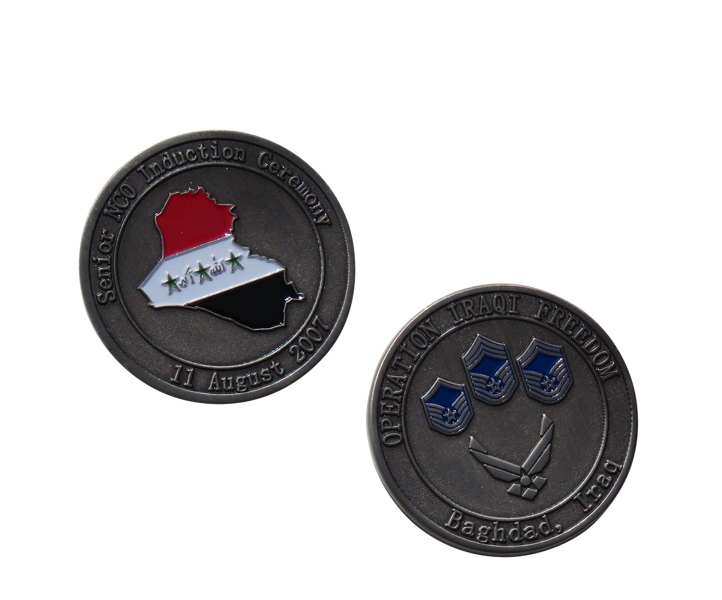 US Army Senior NCO Induction Ceremony Challenge Coin