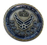 US Air Force CM Sgt Jose Silva Challenge Coin