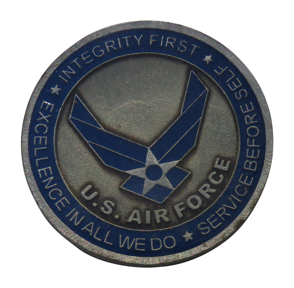 US Air Force Retirement of Captain Charles F. Cooke Challenge Coin