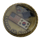 US Air Force 8th Services Squadron Challenge Coin