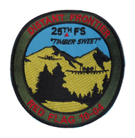 USAF 25th Fighter Squadron Red Flag 10-04 Patch