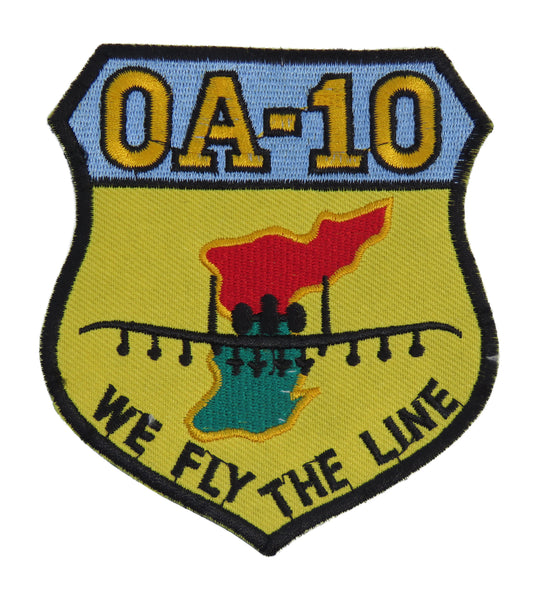 US Air Force OA-10 We fly the line Patch