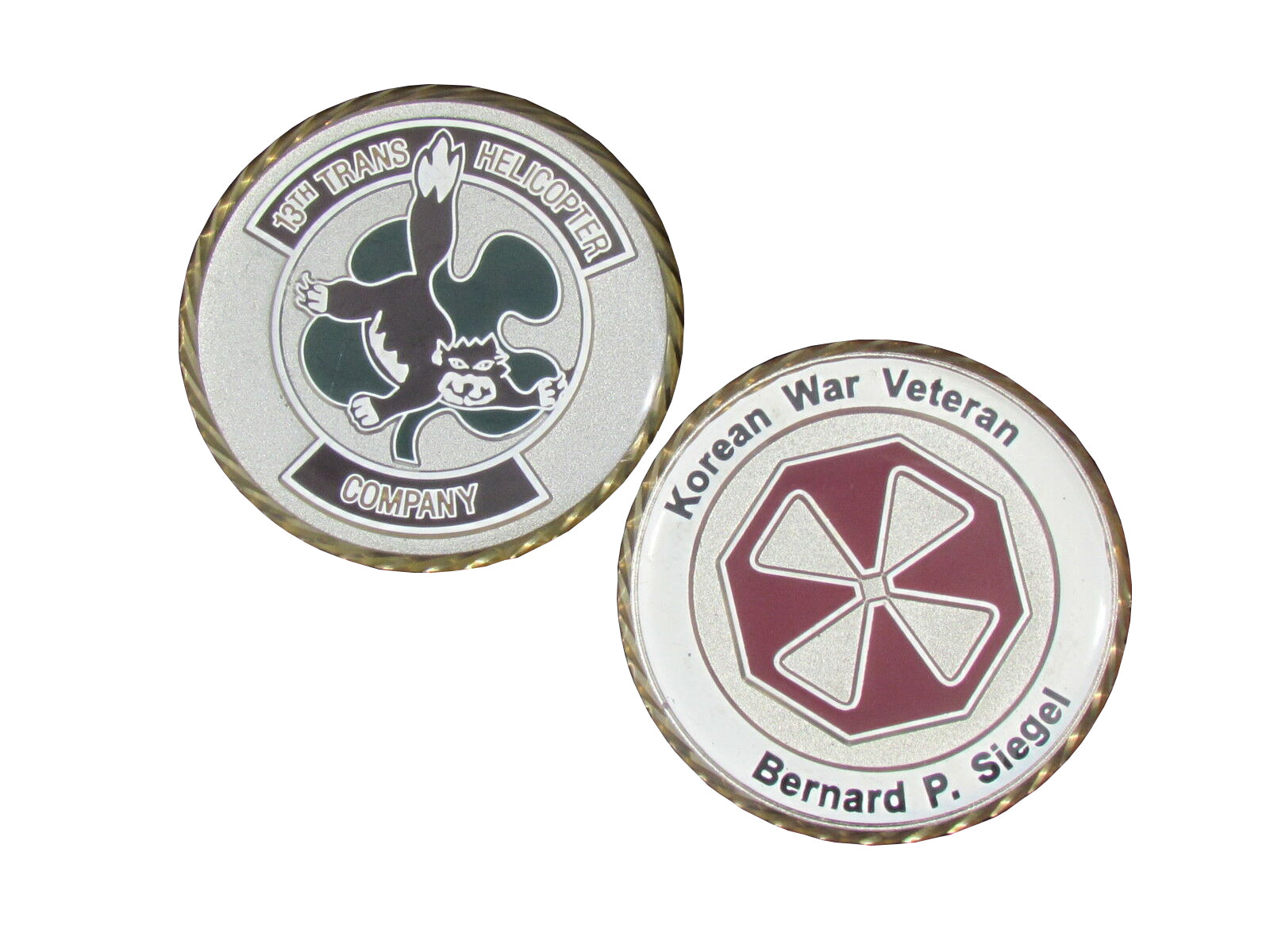 US Air Force13th Trans Helicopter Company Challenge coin