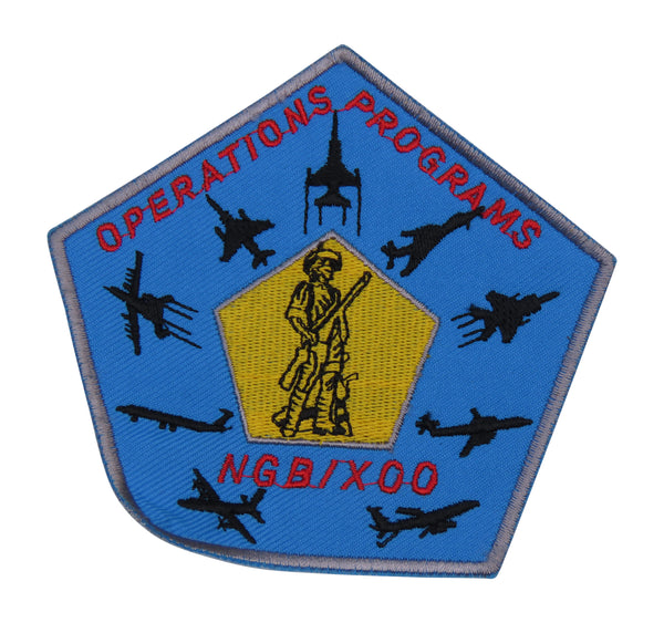 National Guard Bureau Operations Programs NGB X00 Patch