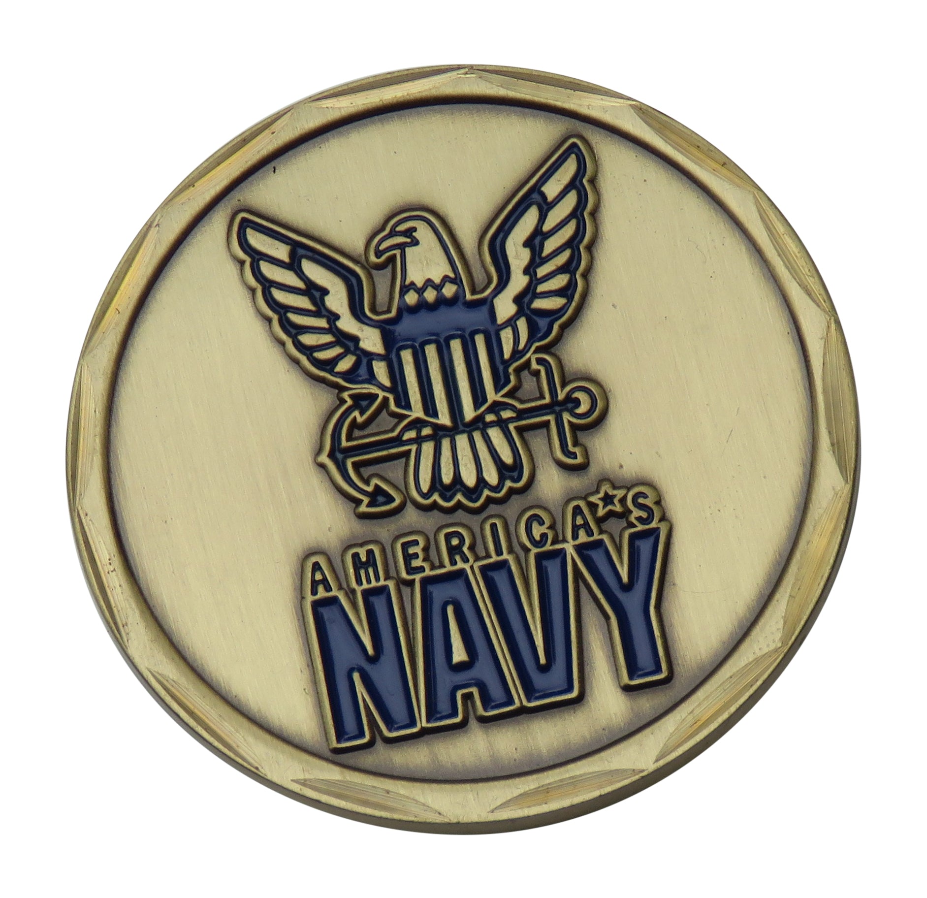 US Navy A Global Force for Good Challenge Coin