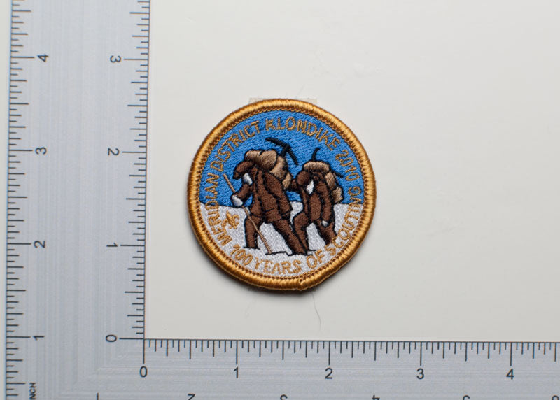 Meridian District Klondike 2010 100 Years of Scouting Patch