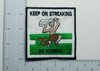 Keep On Streaking In Korea Patch