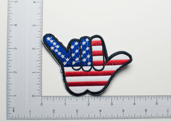 Hashing USA Flag Hand Patch