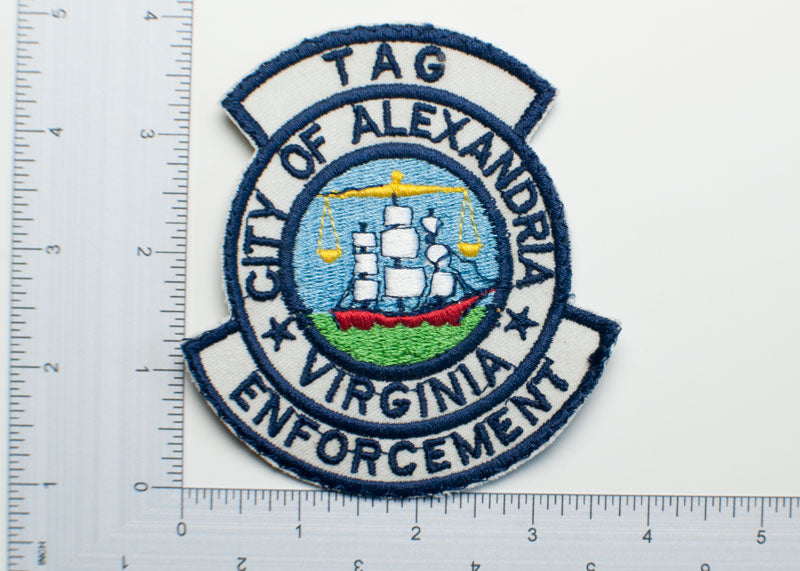Alexandria Virginia Tag Enforcement Patch