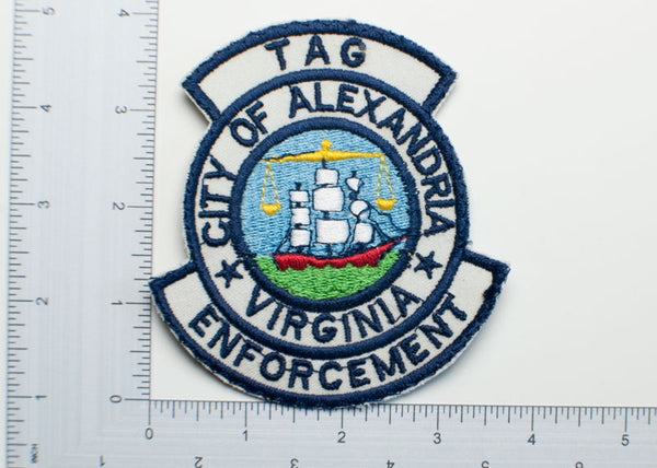 Alexandria Virginia Tag Enforcement Patch
