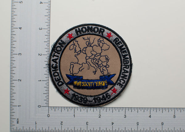 WWII Society Europe Patch